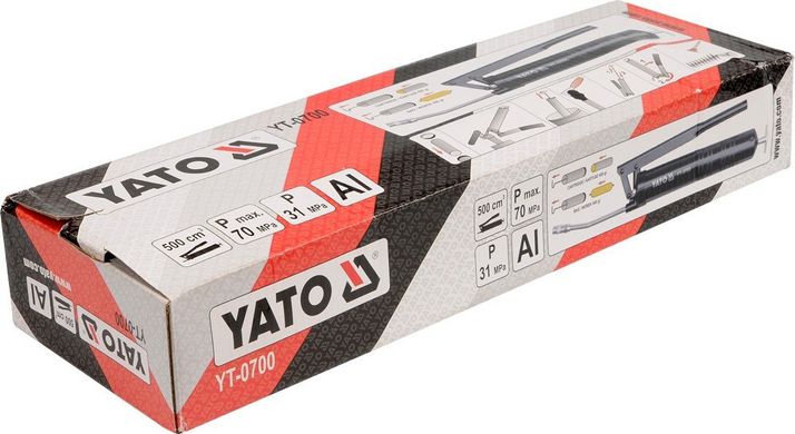 Ручной автомобильный шприц для смазки Yato YT-0700