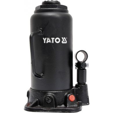 Домкрат пляшковий 15тон підйом 230 - 462 мм Yato YT-17006