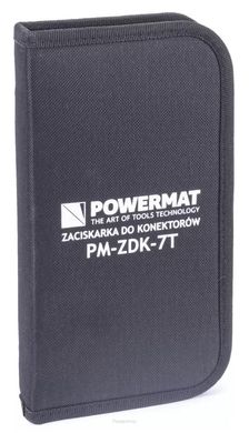 Обжимной станок для наконечников и клемм, кримпер 7В1 PM-ZDK-7T Powermat