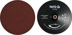 YATO диск з липучкою 230 мм M14 + аксесуари