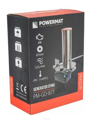 Димогенератор Powermat 1,1 л з електричним насосом PM-GD-87T