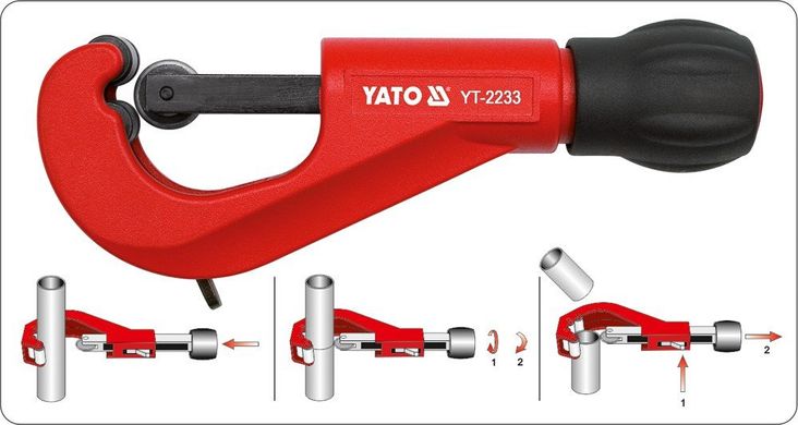 Труборіз ручний для мідних труб до 45мм Yato YT-2233