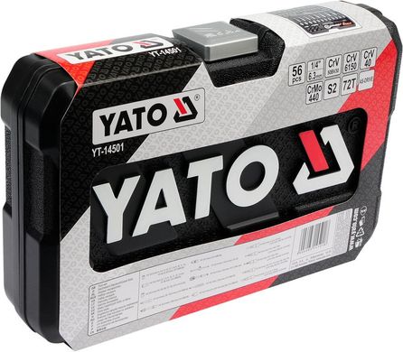 Набір інструментів для автомобіля з насадками Yato YT-14501