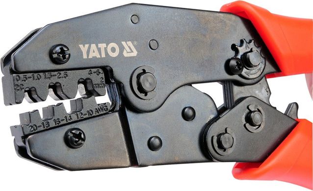 Инструмент для обжима наконечников проводов Yato YT-2250