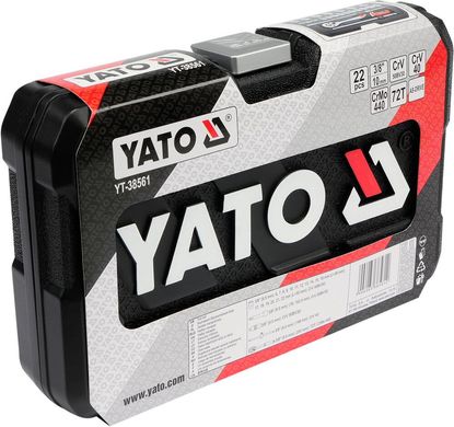 Набір інструментів для ремонту в валізі Yato YT-38561
