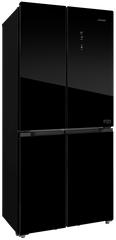 Холодильник многодверный Concept quattro black la8383bc