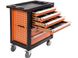 Сервісна шафа з інструментами 302 шт. 6 ящиків 12 модулів STHOR 58550
