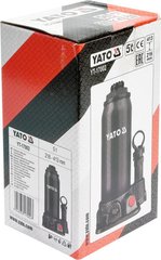 Пляшковий домкрат для авто 5тонн 216 - 413 мм Yato YT-17002
