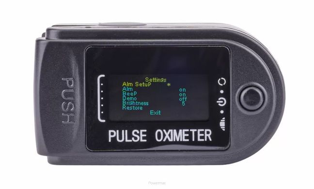 Пульсоксиметр для диагностики насыщения крови кислородом CMS 50D Powermat