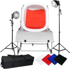 Набір для предметної зйомки Cube Box з лампами та штативами CA9048